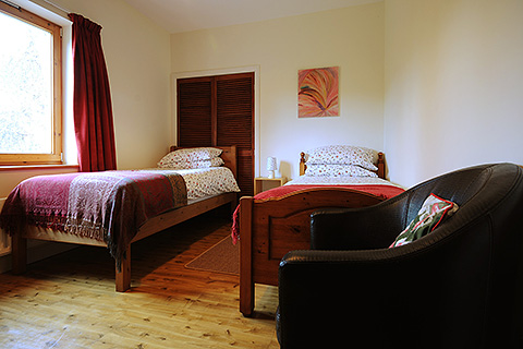Carraig, Clonegal. County Carlow | Twin Bedroom at Carraig
