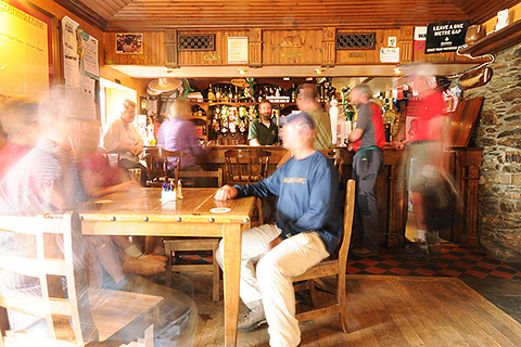 Glenmalure Lodge, Glenmalure. County Wicklow | Main bar in the Glenmalure Lodge