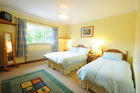 Birchdale House, Greenan. County Wicklow | Birchdale House family bedroom