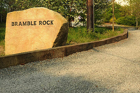 Bramble Rock, Laragh. County Wicklow | Roadside Entrance