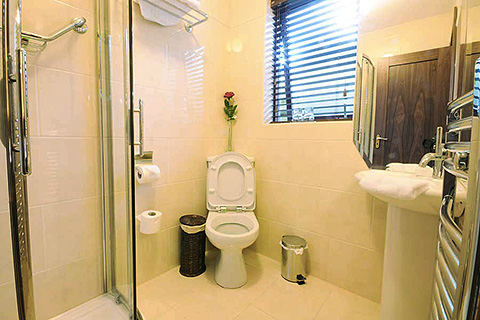 Heather House, Laragh. County Wicklow | Apartment Bathroom
