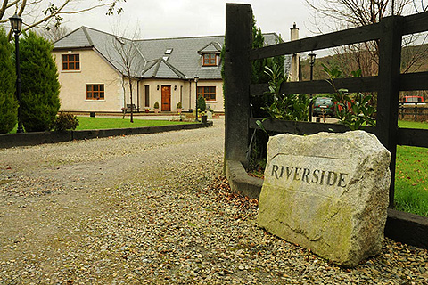 Riverside, Laragh. County Wicklow | Roadside Entrance to Riverside B&B