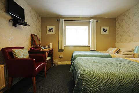 Kyle Farmhouse, Moyne. County Wicklow | Family bedroom at Kyle Farmhouse