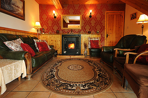 Lough Dan House, Oldbridge. County Wicklow | Guest lounge in Lough Dan House
