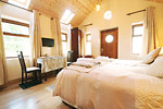 The Wilderness Lodge, Glenmalure. County Wicklow | Double Bedroom at the Wilderness Lodge