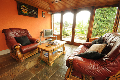 Riverbank, Roundwood. County Wicklow | Guest lounge at Riverbank B&B