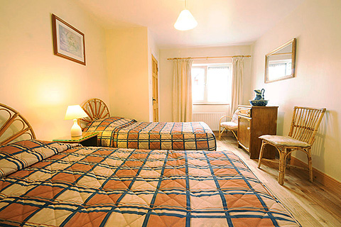 Riverbank, Roundwood. County Wicklow | Family bedroom at Riverbank B&B