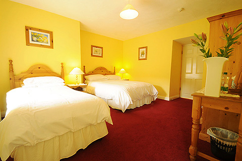 Madelines, Tinahely. County Wicklow | Family bedroom in Madeline's Guest House