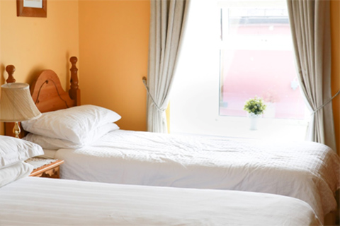 Madelines, Tinahely. County Wicklow | Double bedroom in Madeline's Guest House